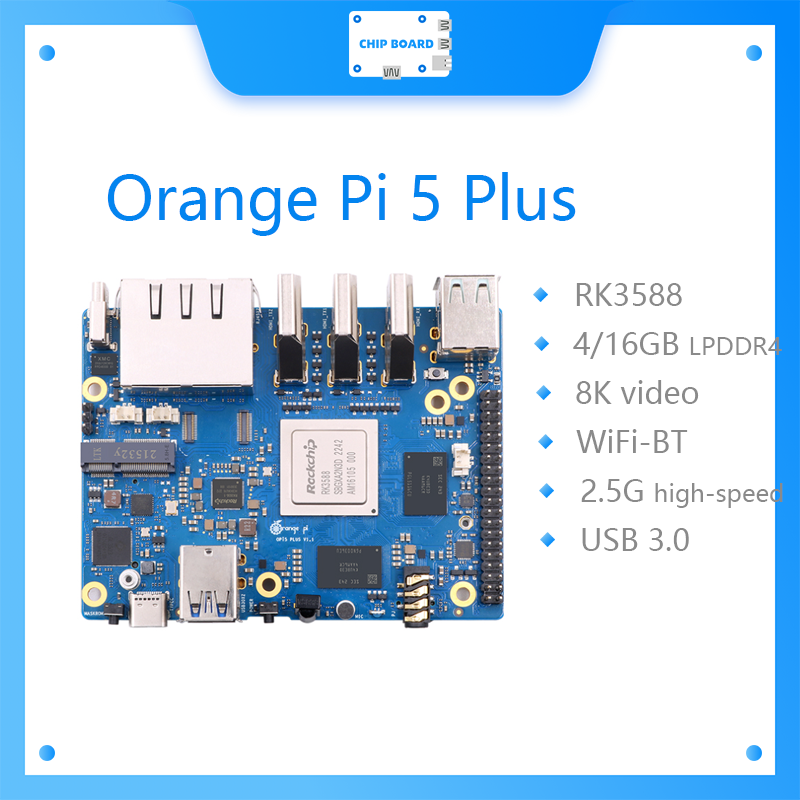 Orange Pi 5 Plus  Single Board - Orange Pi 5 Plus 32Gb 评论和价格