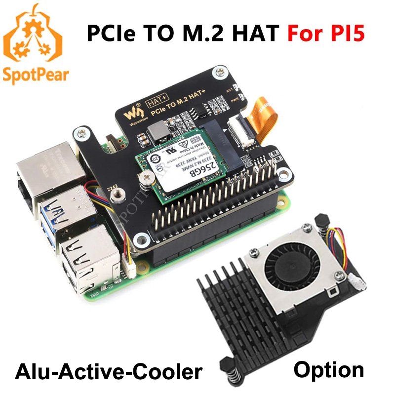Raspberry Pi5 PCIe to M.2 NVMe - Raspberry Pi 5 8Gb 评论和价格