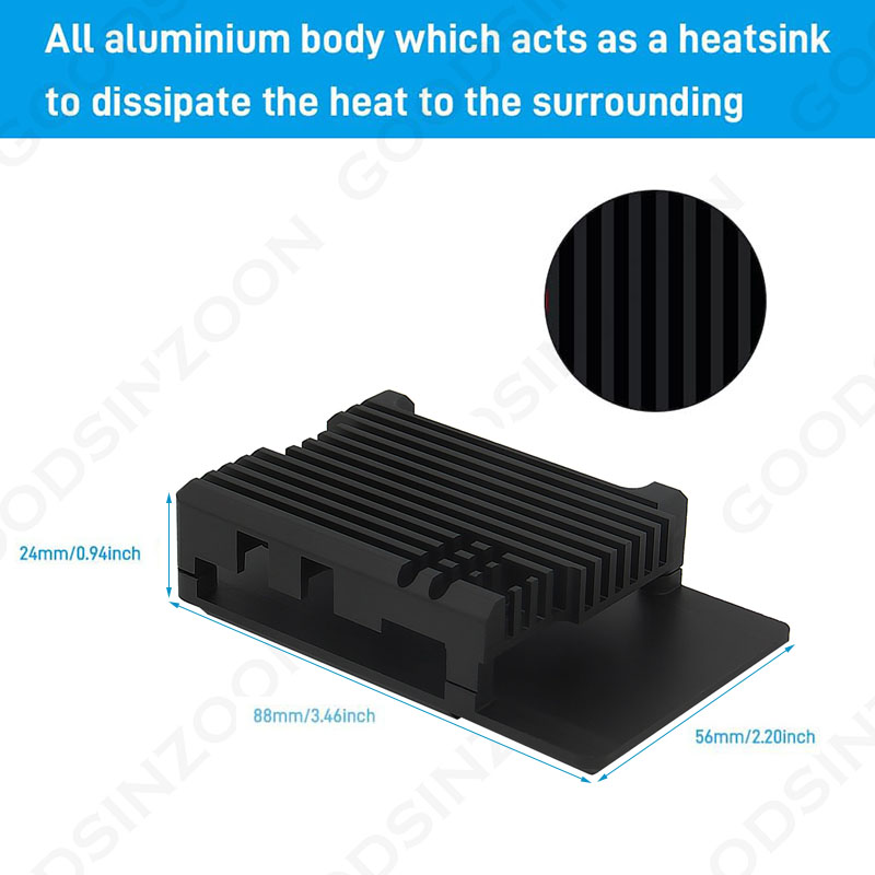 Raspberry Pi 5 Aluminum Armor  - Raspberry Pi 5 8Gb 评论和价格