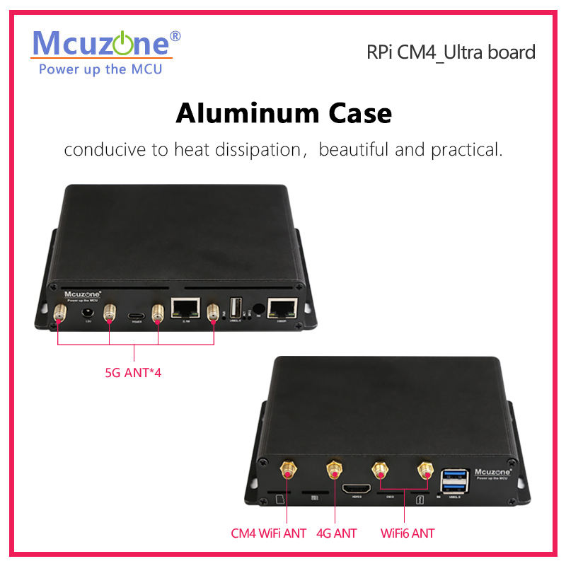 Raspberry Pi CM4_Ultra Board 4 - Deskpi Super6C 评论和价格