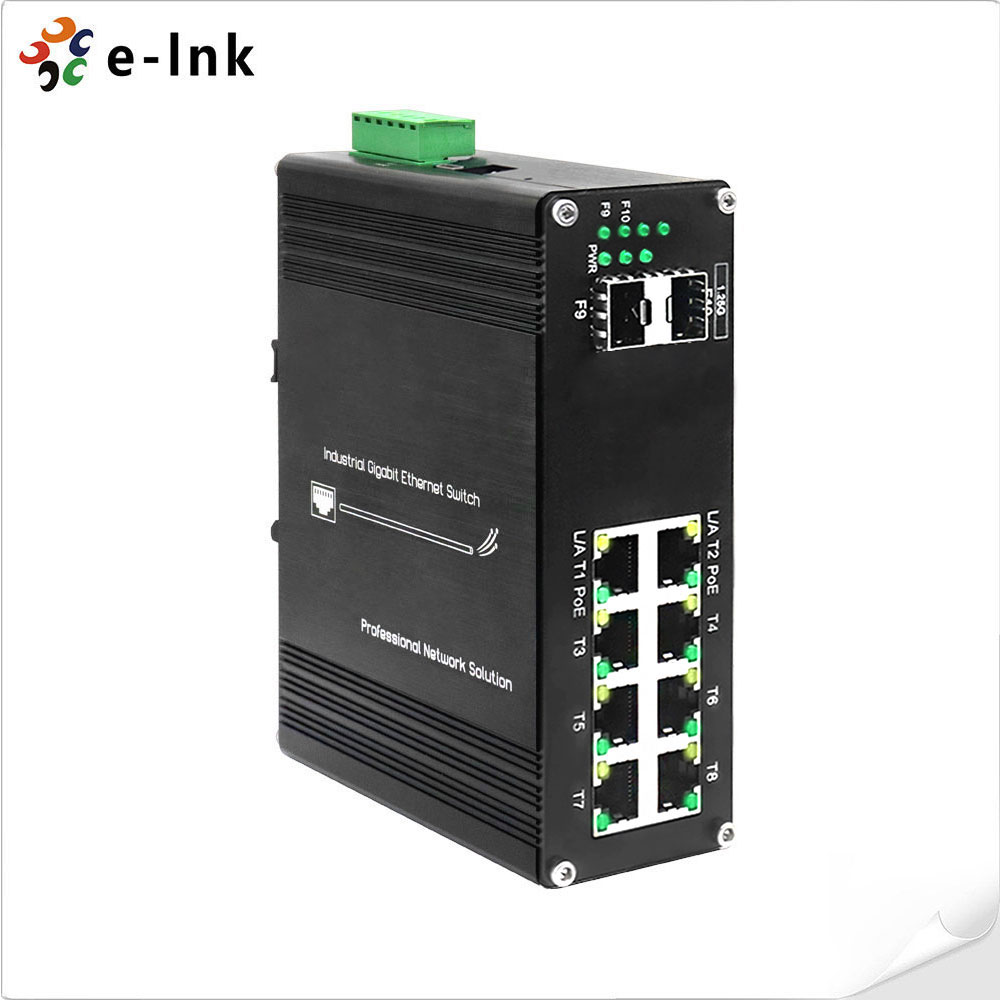 Industrial Managed 8-Port Giga - Managed Gigabit Poe Switch 8 Port 802.3At 评论和价格