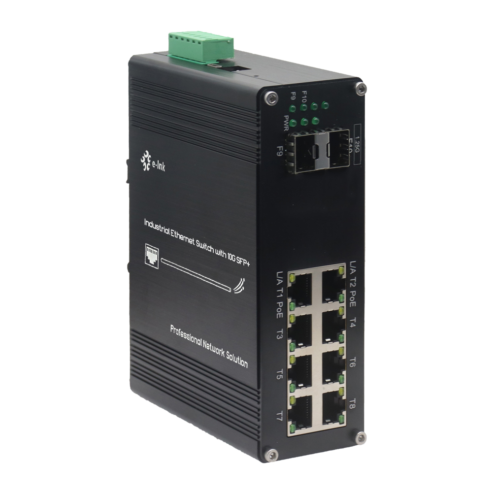 Industrial 8 Ports L2 Managed  - Managed Gigabit Poe Switch 8 Port 802.3At 评论和价格