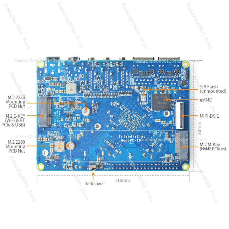 NanoPC T6 Development Board RK - Nanopc T6 16Gb 评论和价格