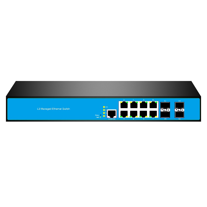 12-Port 8/PoE 4/10G SFP L3 Man - Sfp+ 10G Managed Switch 8 Port 评论和价格