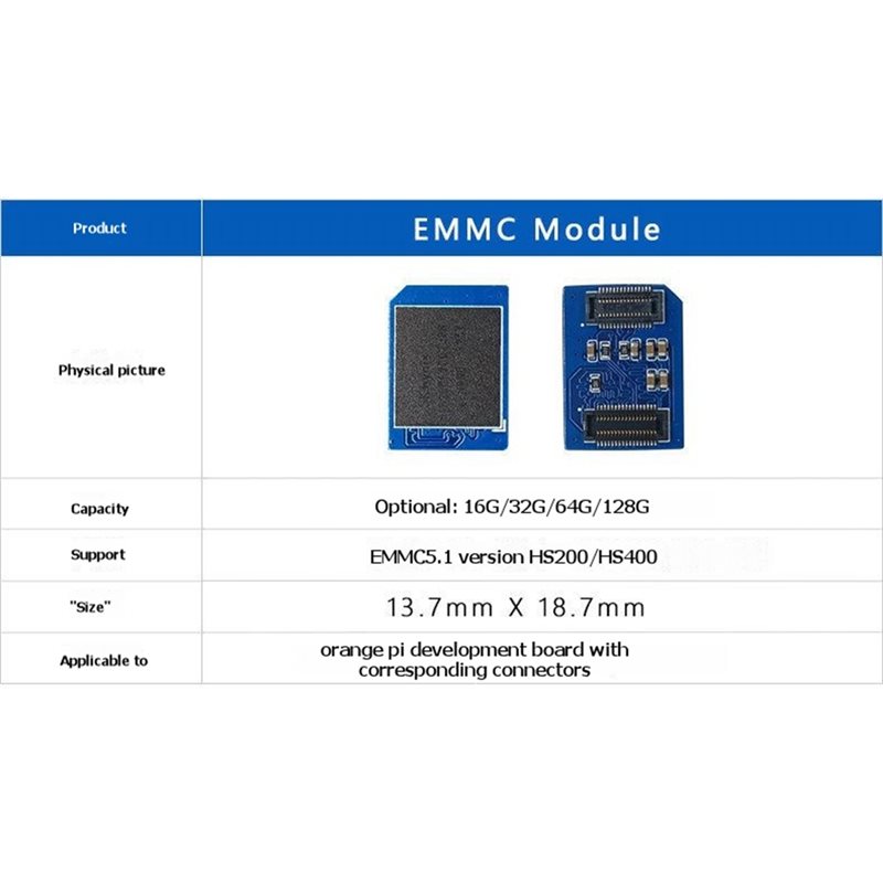[B24B!】 32GB EMMC Module For O - Orange Pi 5 Plus 32Gb 评论和价格