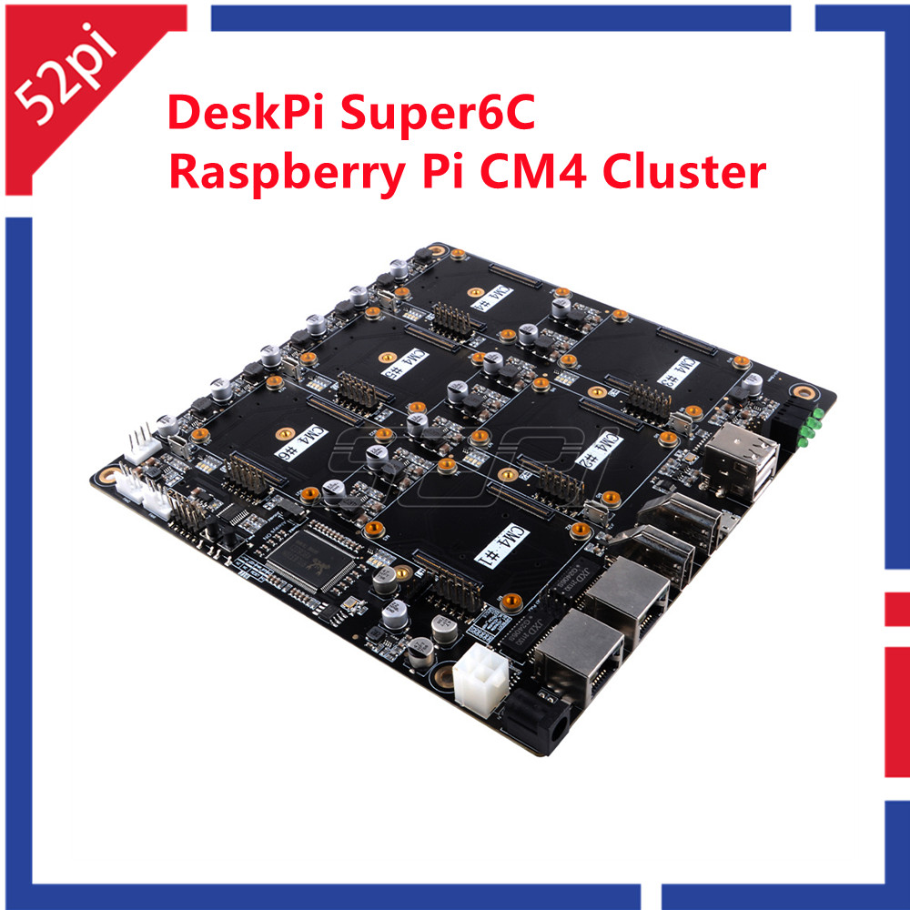 52Pi New DeskPi Super6C Raspbe - Deskpi Super6C 评论和价格