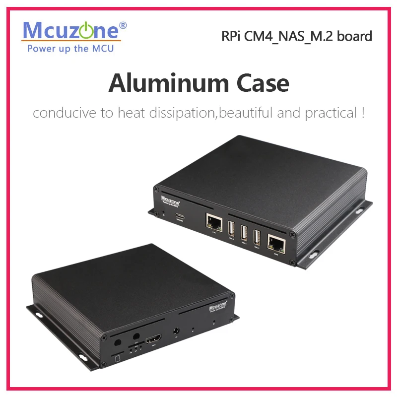 Raspberry Pi CM4_NAS_M.2 Board - Deskpi Super6C 评论和价格